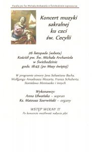 Koncert ku czci św. Cecylii